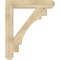 Ekena Millwork Merced Craftsman Rough Sawn Bracket, Douglas Fir, 6"W x 38"D x 46"H BKT06X38X46MRC04RDF - alternate 3